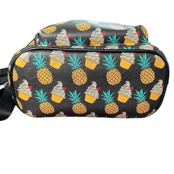 Disney Parks Loungefly 2018 Dole Whip Pineapple Swirl Backpack - Picture 6 of 10